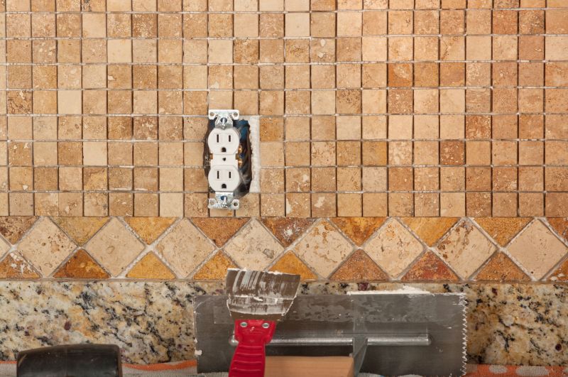 Backsplash Tile Installation